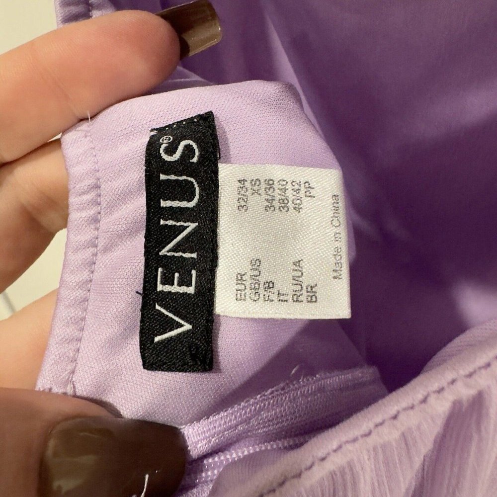Women’s Venus Purple Dress‎ Xsmall Xs - Picture 9 of 10